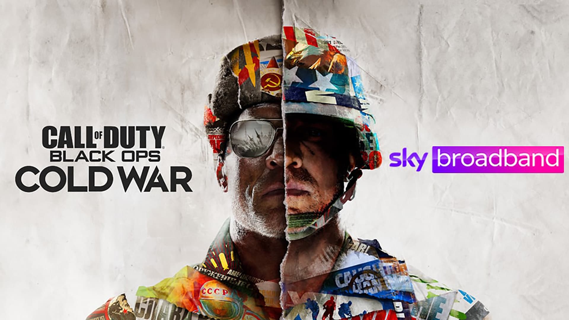 Call Of Duty Cold War Sky Broadband poster