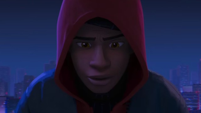 Spider-Man: Into The Spider-Verse and Vodafone video screengrab