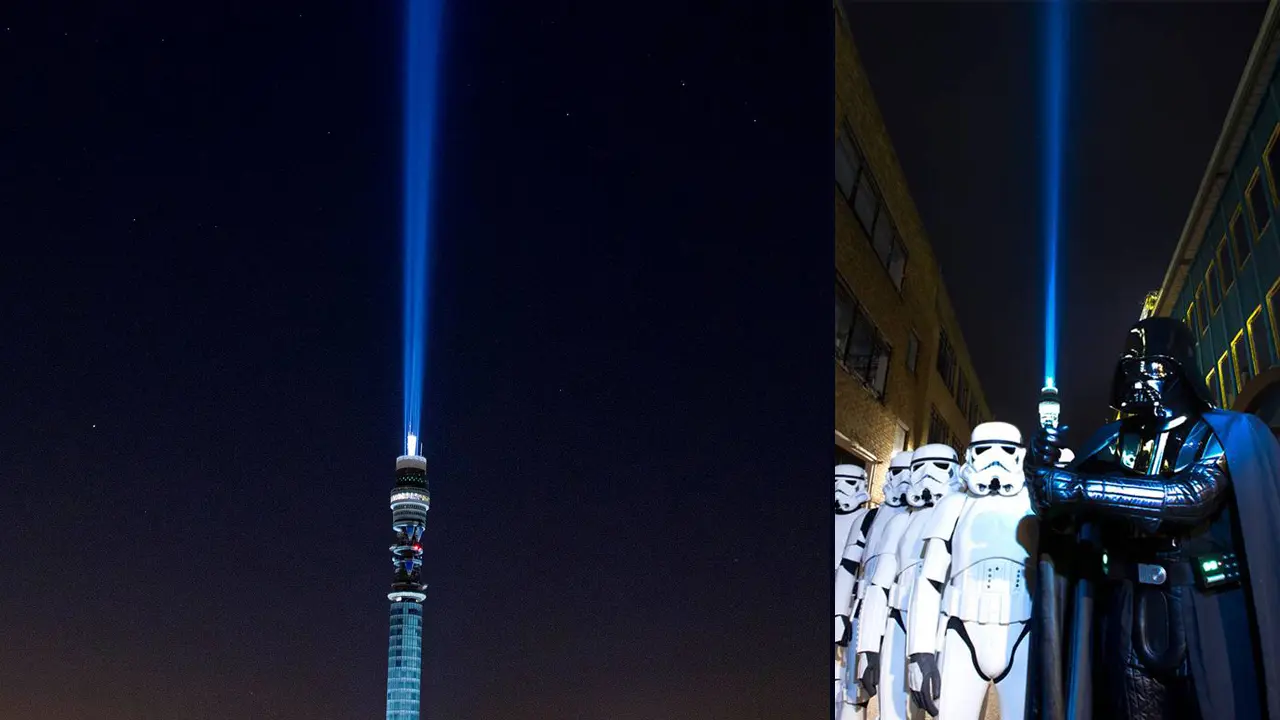 The World's Largest Light Sabre