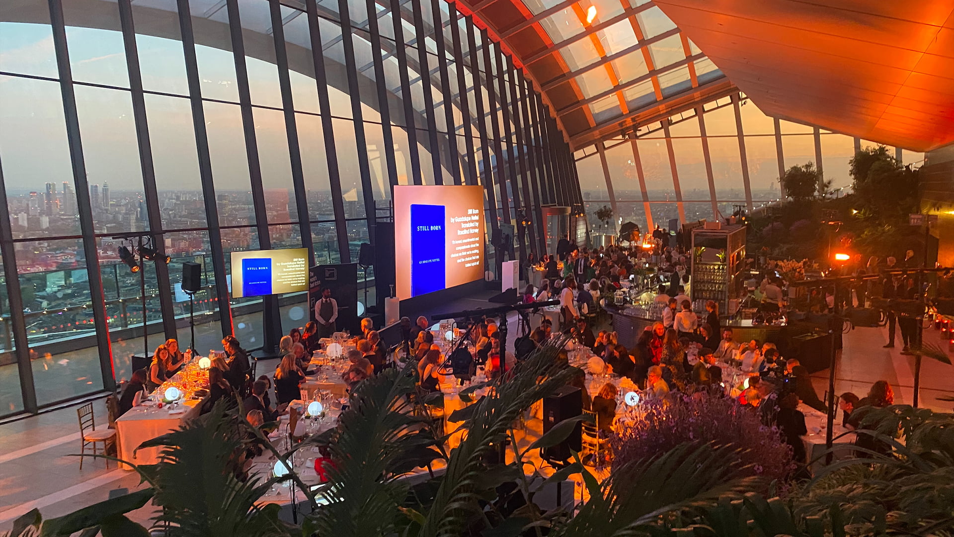 The International Booker Prize at Skygarden, London